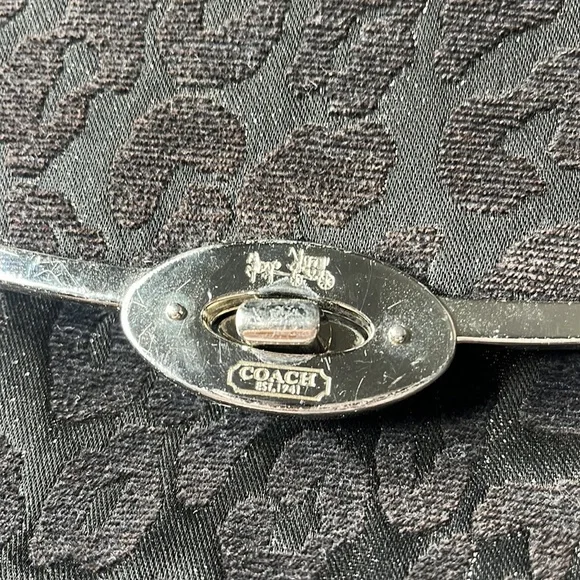 Coach Black Leopard Crossbody Purse - Picture 9 of 9